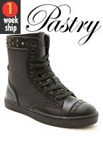 military glitz sneaker boot