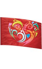 AH2062 hybrid flag 36 x 56"