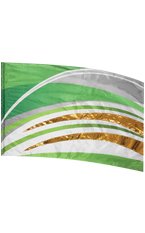 AH2104 hybrid flag 36 x 56"