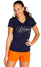 rhinestone v neck 1 tshirt pack