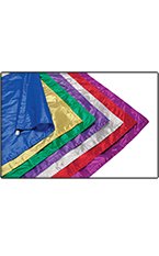 metallic baton flag