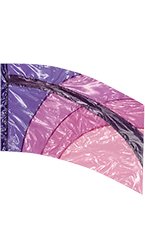 FL2581 crystal glass/ lame flag 36 x 56"