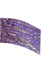 FL2582 crystal glass/ lame flag 36 x 56"