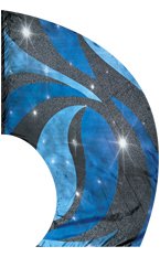 FL2631 royal swing flag 44 x 84"