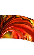 printed flag <br>36 x 56 inch
