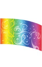 FL7204 printed flag 36 x 56"