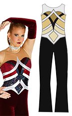 hawks boot leg jumpsuit