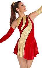 slash demi dress