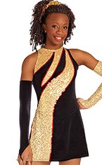 slash tunic dress