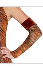 alluring gloves foil slinky