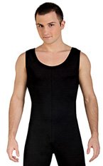 slim fit male bibber - black