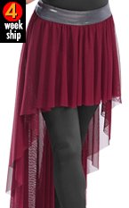 variations cascade skirt